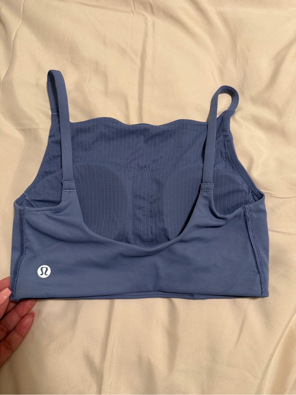 lululemon athletica Slate Blue Light-Support Scoop Bralette